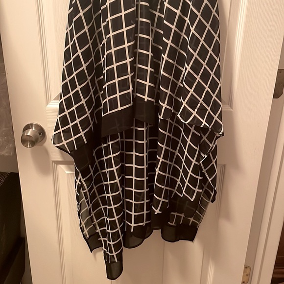 Philosophy Striped Windowpane Dress, sz S - Picture 4 of 12